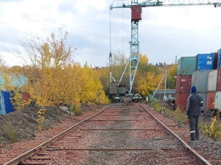 Ремонт подкрановых путей козлового,  башенного крана